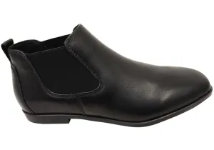 Hush Puppies Zeda Damen Leder Bequeme Knöchelstiefel Hush Puppies Schuhe