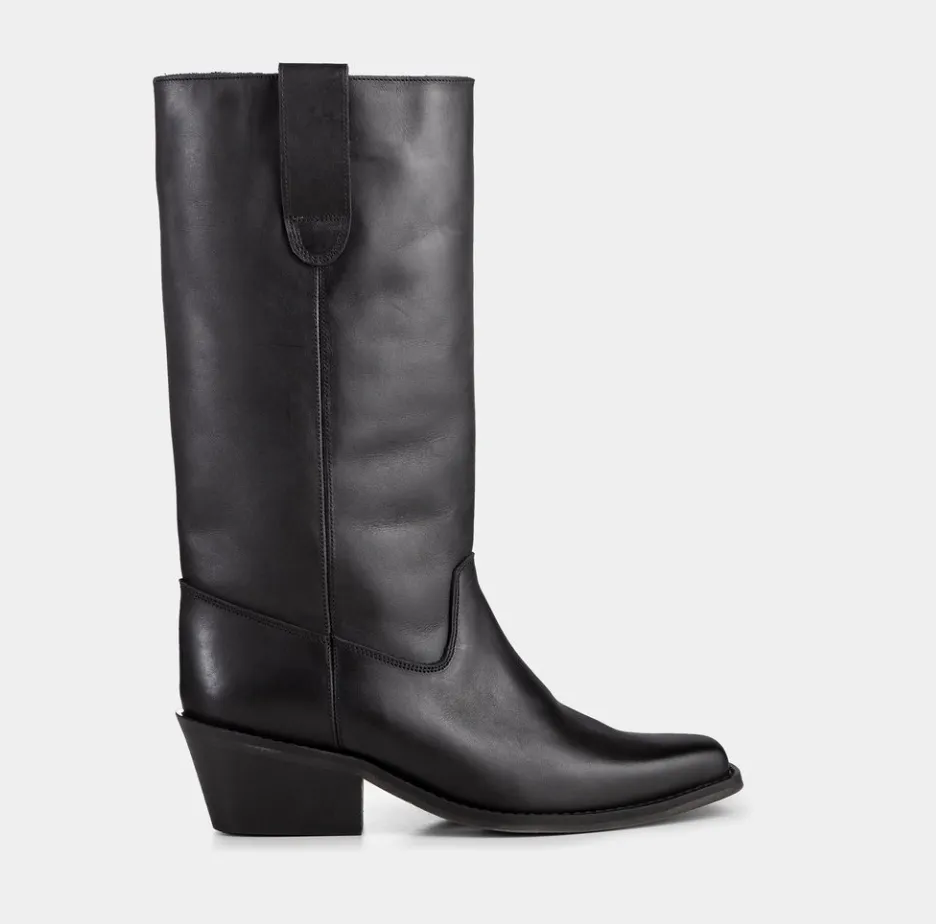 Ivy Lee Billy Anilin Schwarze Schuhe_Ivy-Lee
