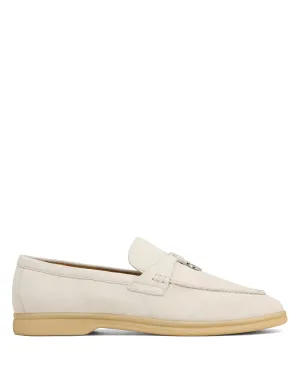 Jamie Off White Wildleder