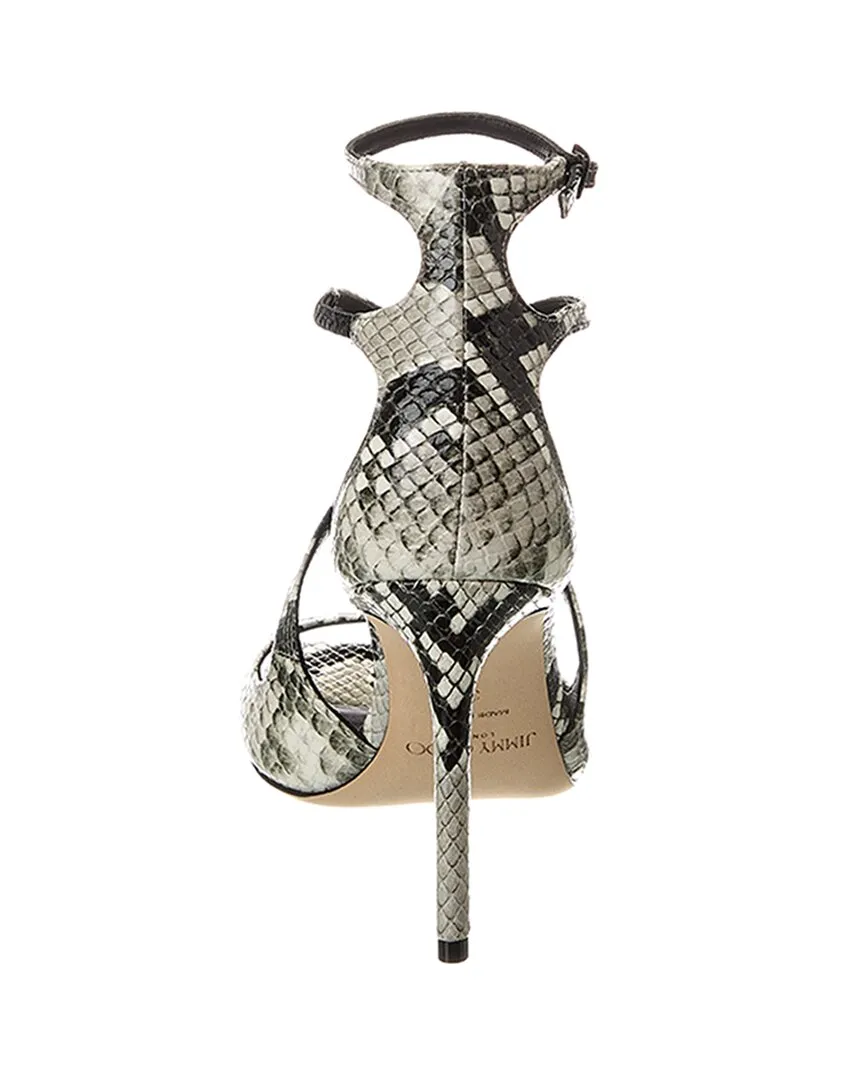 Jimmy Choo Azia 95 Leder-Sandalen_Jimmy-Choo