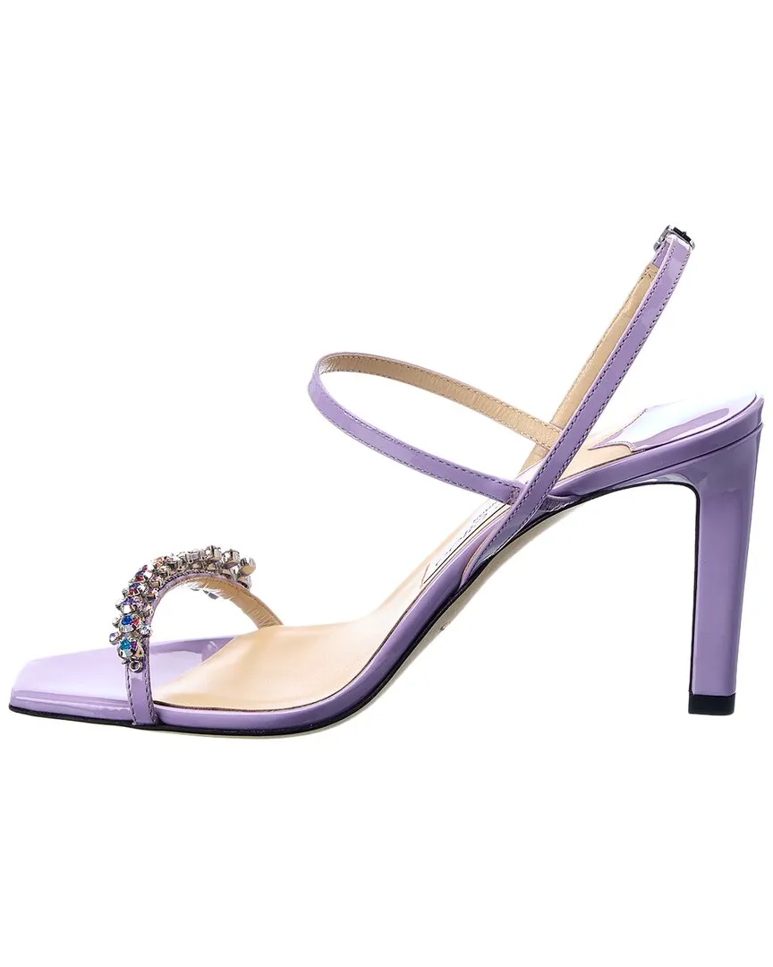 Jimmy Choo Meira 85 Lack-Sandalen_Jimmy-Choo