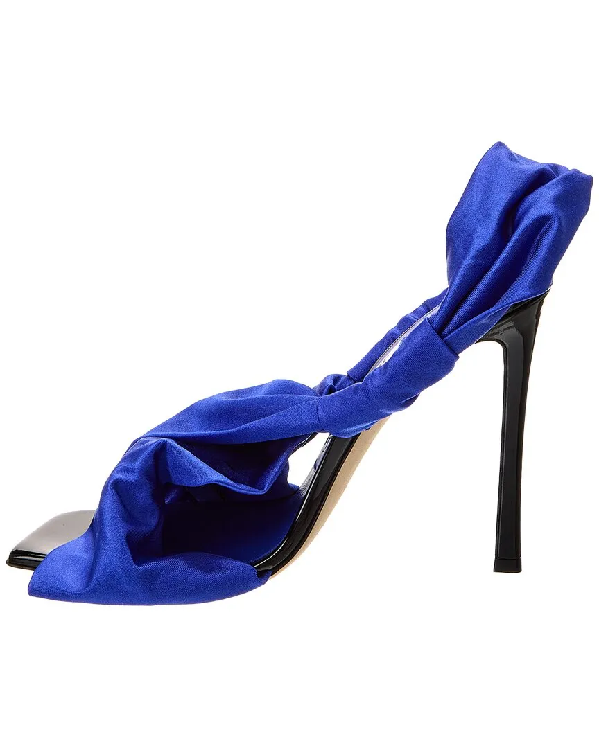 Jimmy Choo Neoma 110 Jersey & Leder-Sandalen_Jimmy-Choo