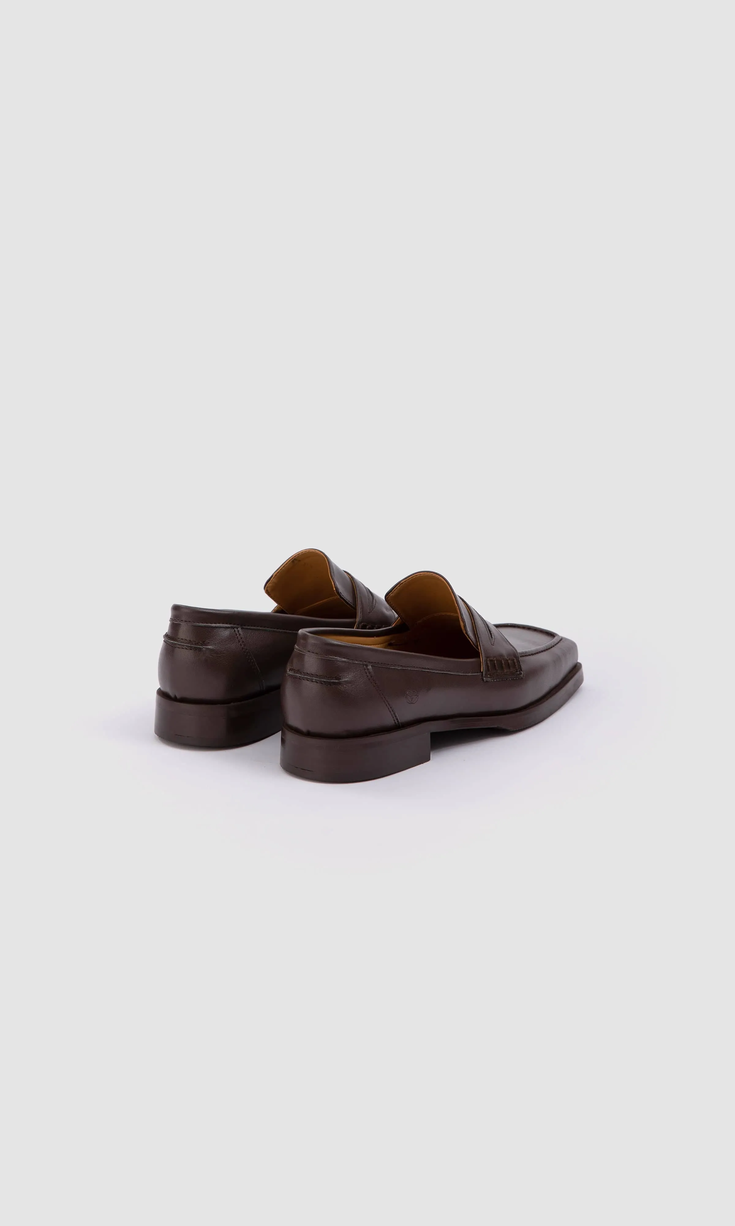 Joan Vegan Olive & Apfel Leder Loafers | Braun