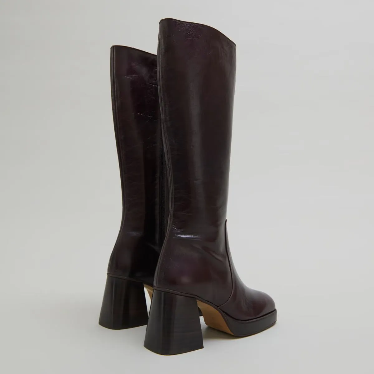 Jonak Damenschuhe 429 - Betina Gealtertes Leder Schokolade