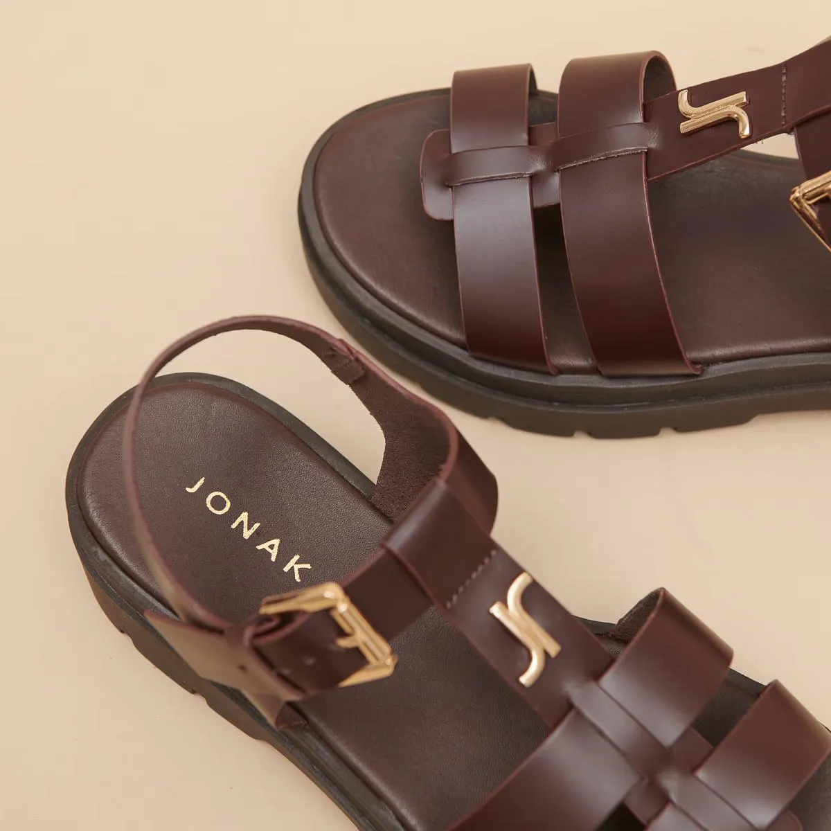 Jonak Damenschuhe 585 - London Braun Leder