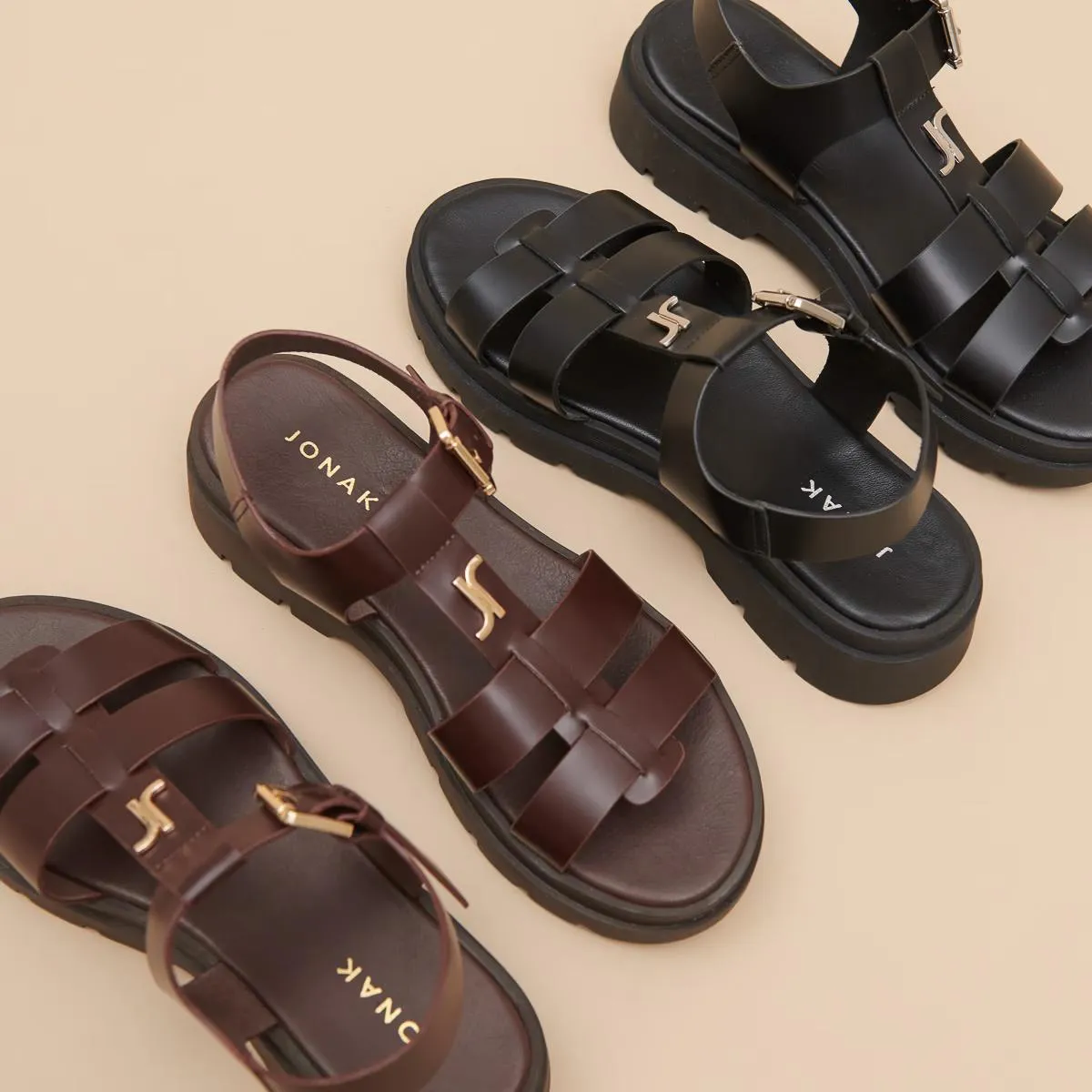 Jonak Damenschuhe 585 - London Braun Leder