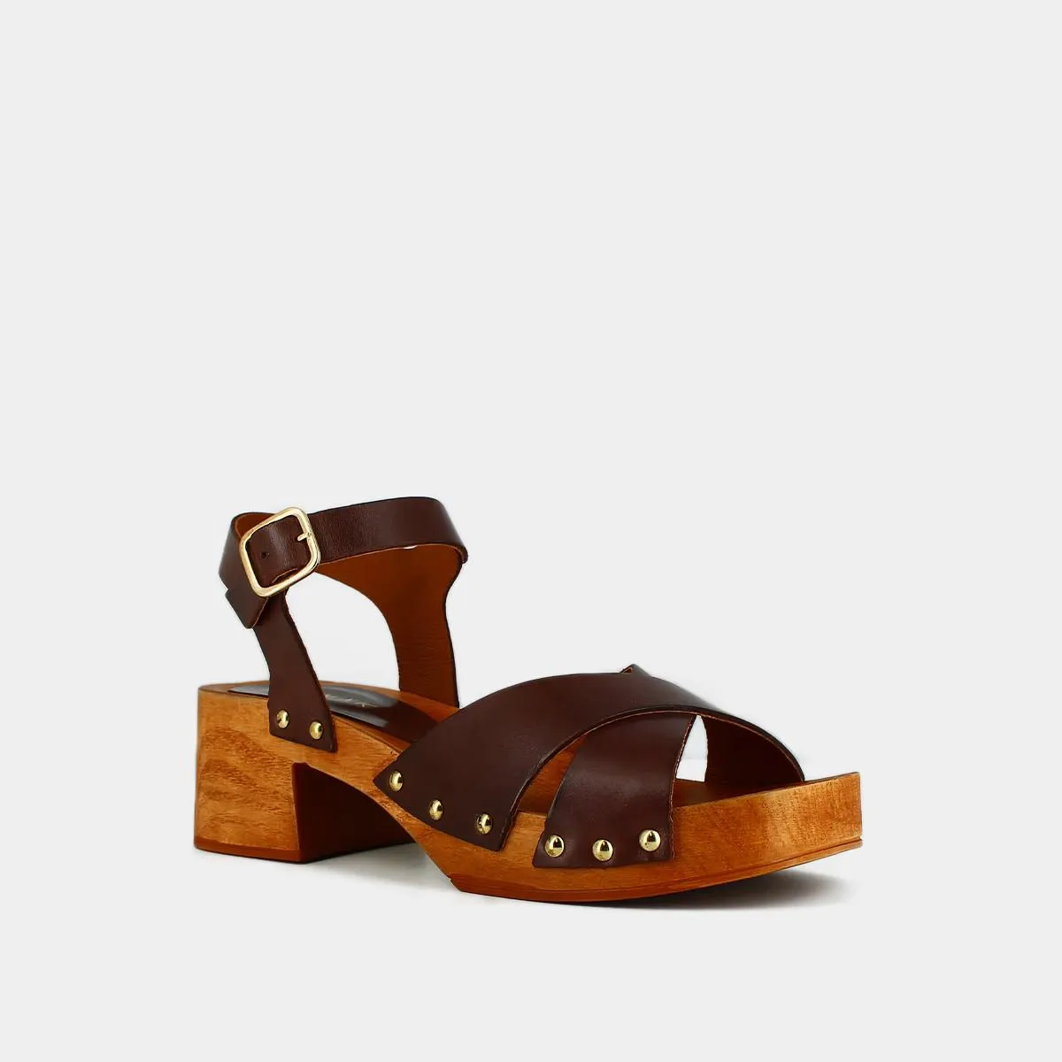 Jonak Damenschuhe 603 - Mae Bis Leder Braun