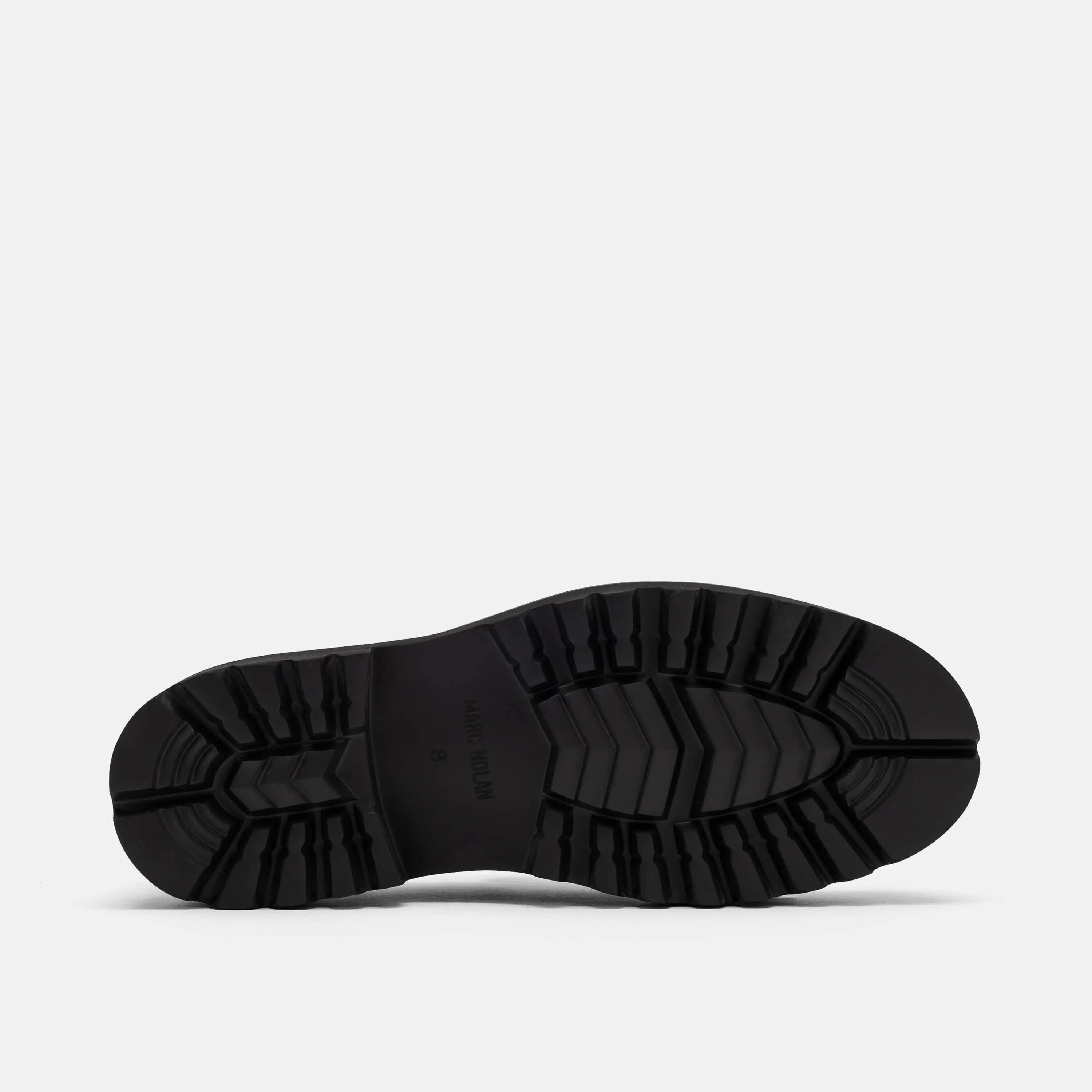 Journey Black Croc Leder Lug Quaste Loafers