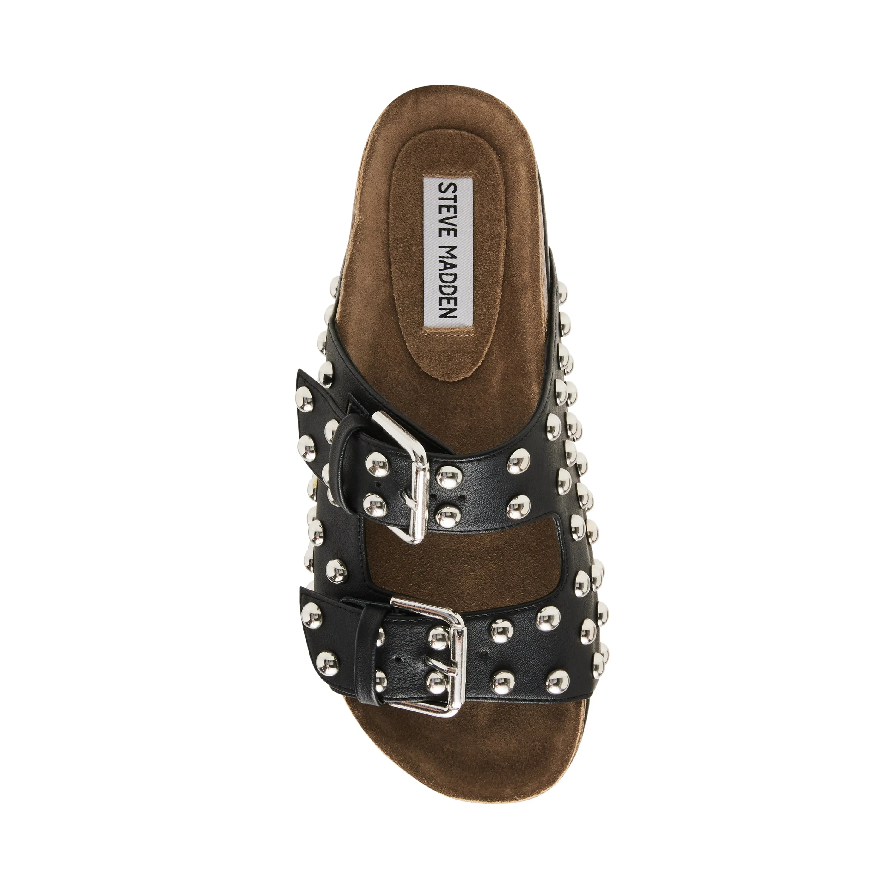 Kali-S Sandale SCHWARZ MIT STUDS
