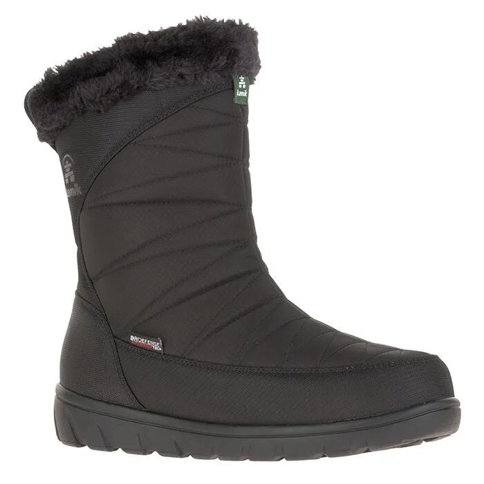 Kamik Schuhe Hannah Reißverschluss Schwarz Damen