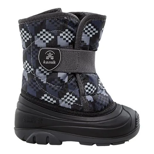 Kamik Schuhe Snowbug 4 Schwarz/Anthrazit (5c-10c)