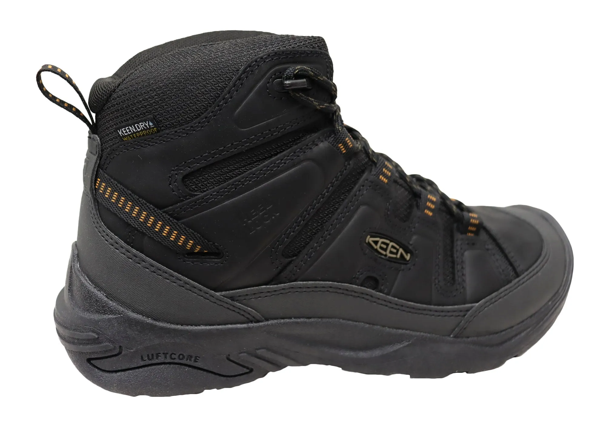Keen Herren Bequeme Circadia Mid Wasserdichte Wanderstiefel Keen Schuhe