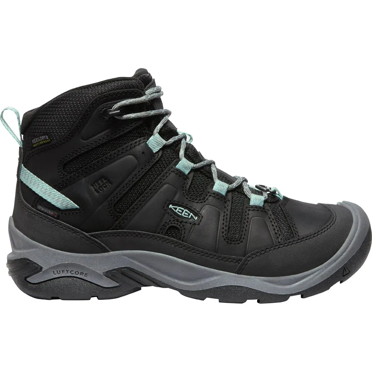 Keen Shoes Circadia Mid Polar Schwarz/Wolkenblau