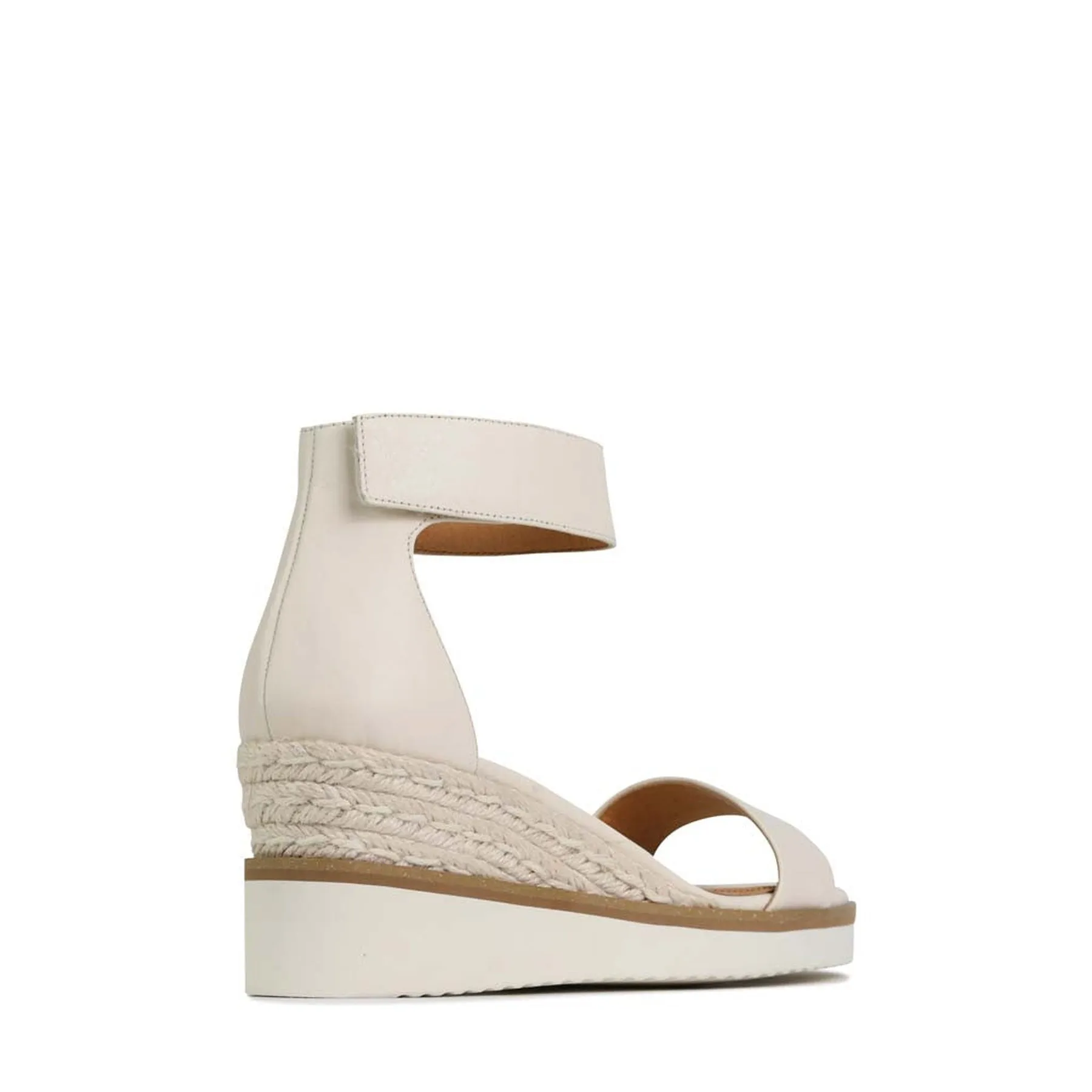 BEQUEME LEDER-ESPARDRILES SANDALEN