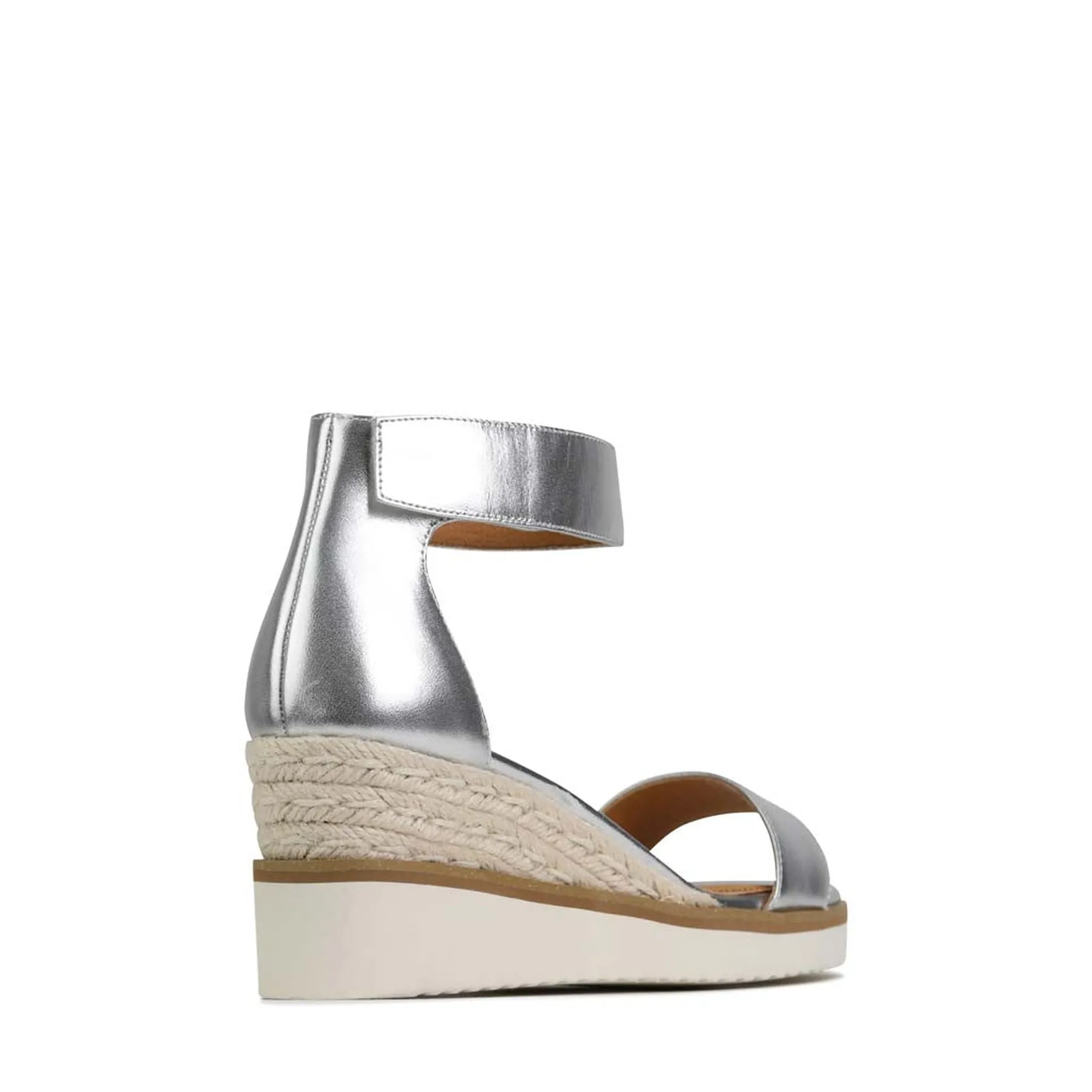 BEQUEME LEDER-ESPARDRILES SANDALEN