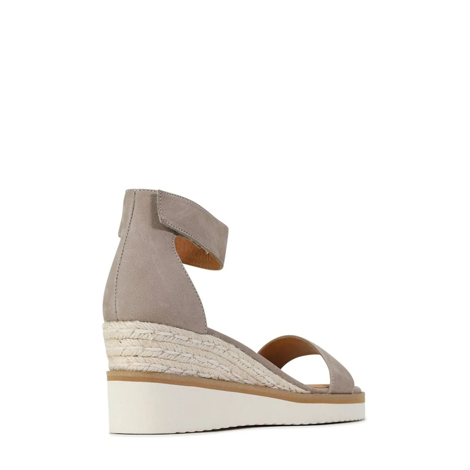 BEQUEME LEDER-ESPARDRILES SANDALEN