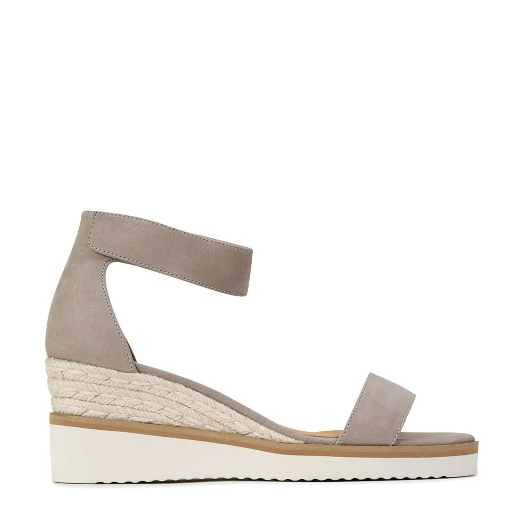 BEQUEME LEDER-ESPARDRILES SANDALEN