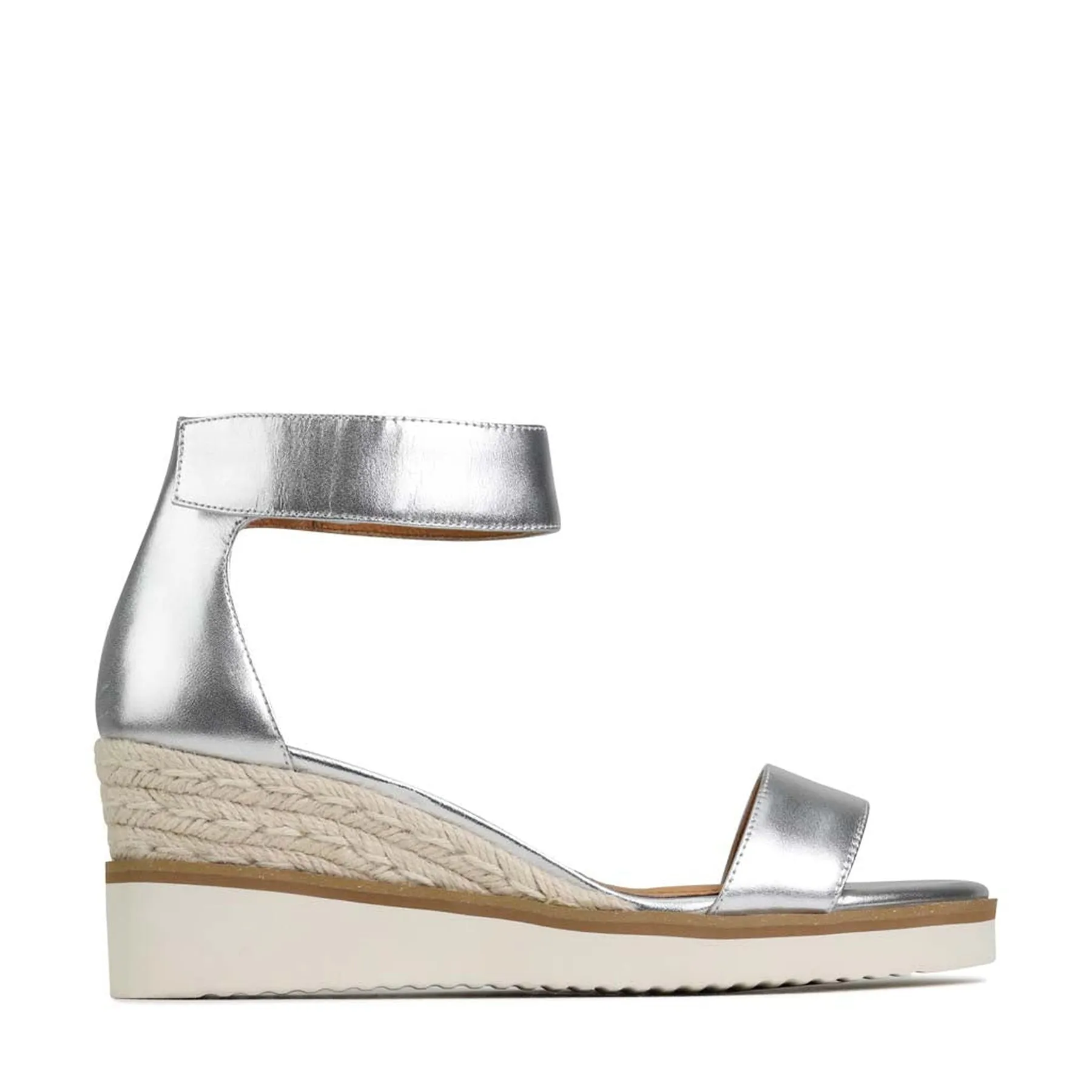 BEQUEME LEDER-ESPARDRILES SANDALEN