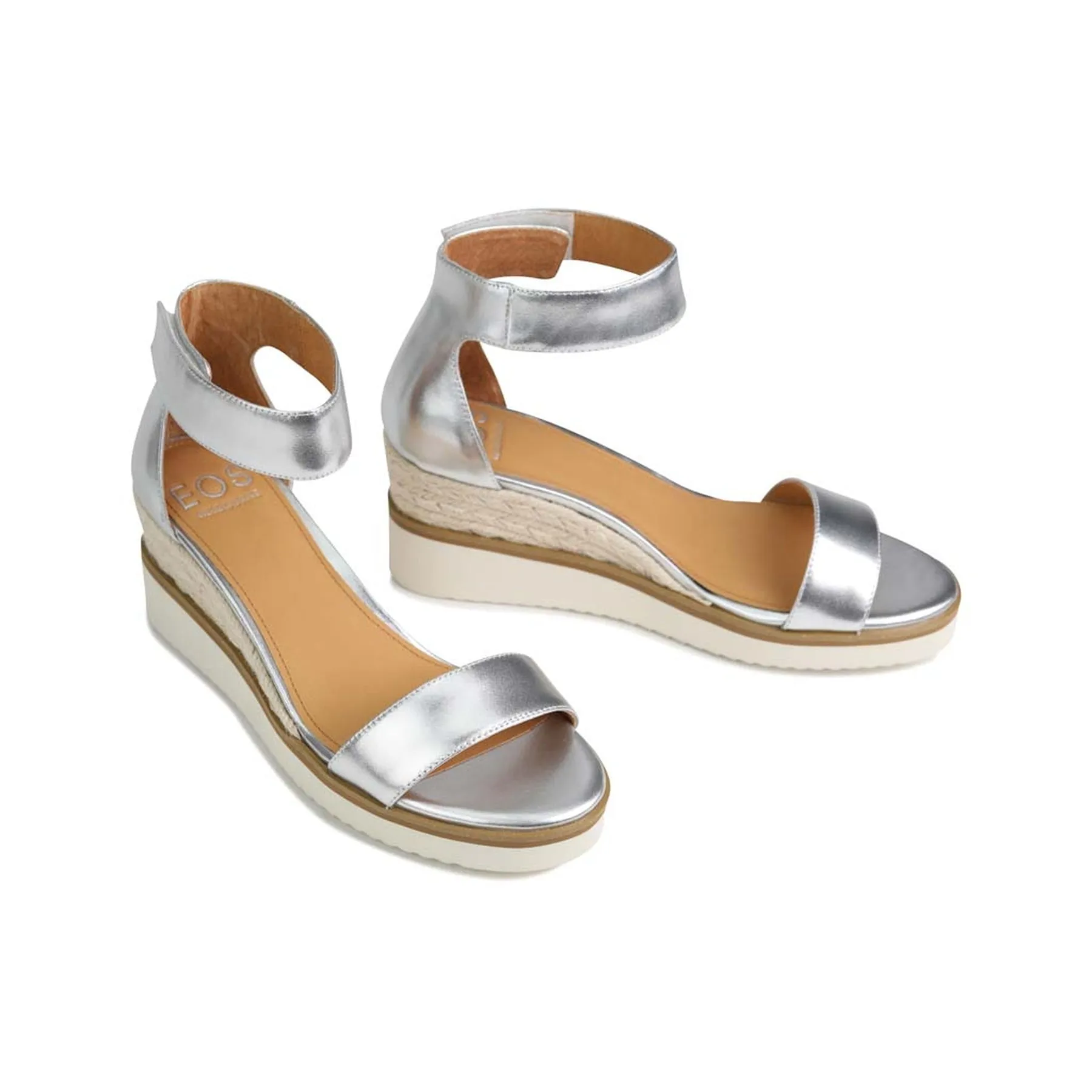 BEQUEME LEDER-ESPARDRILES SANDALEN