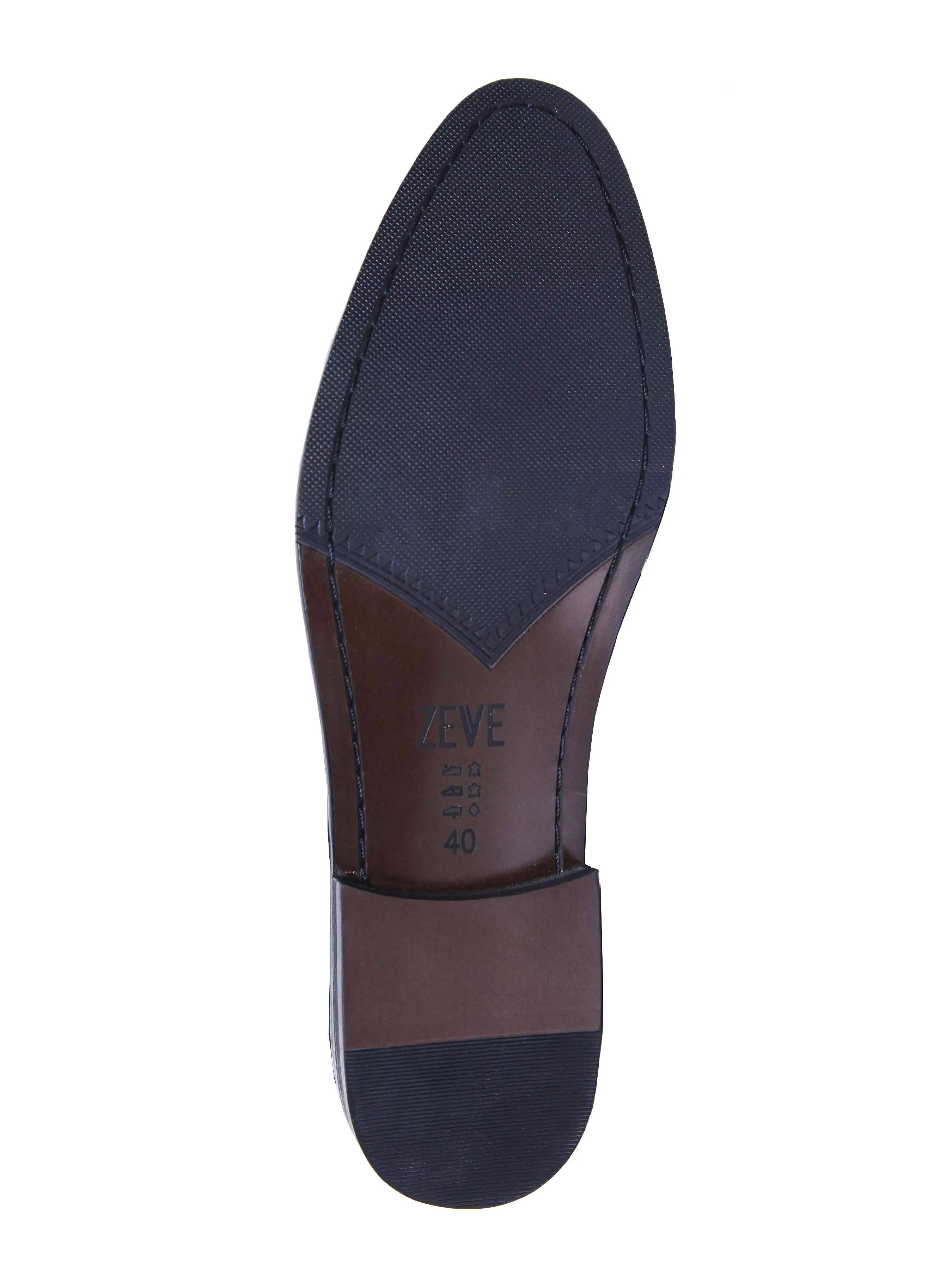 Loafer Pantoffel - Schwarz Pebbled Leder