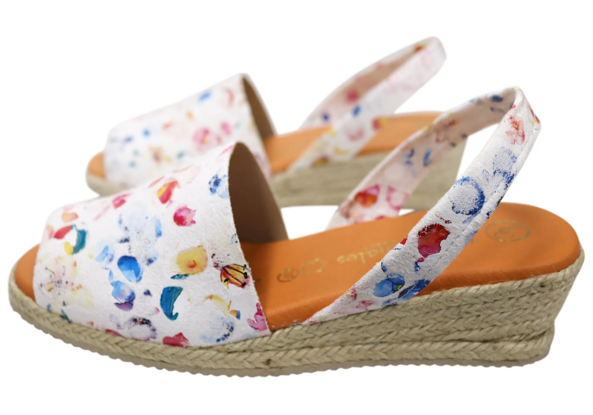 Lola Canales Solute Damen Spanische Ledere Keil-Espadrilles Sandalen Lola Canales Schuhe