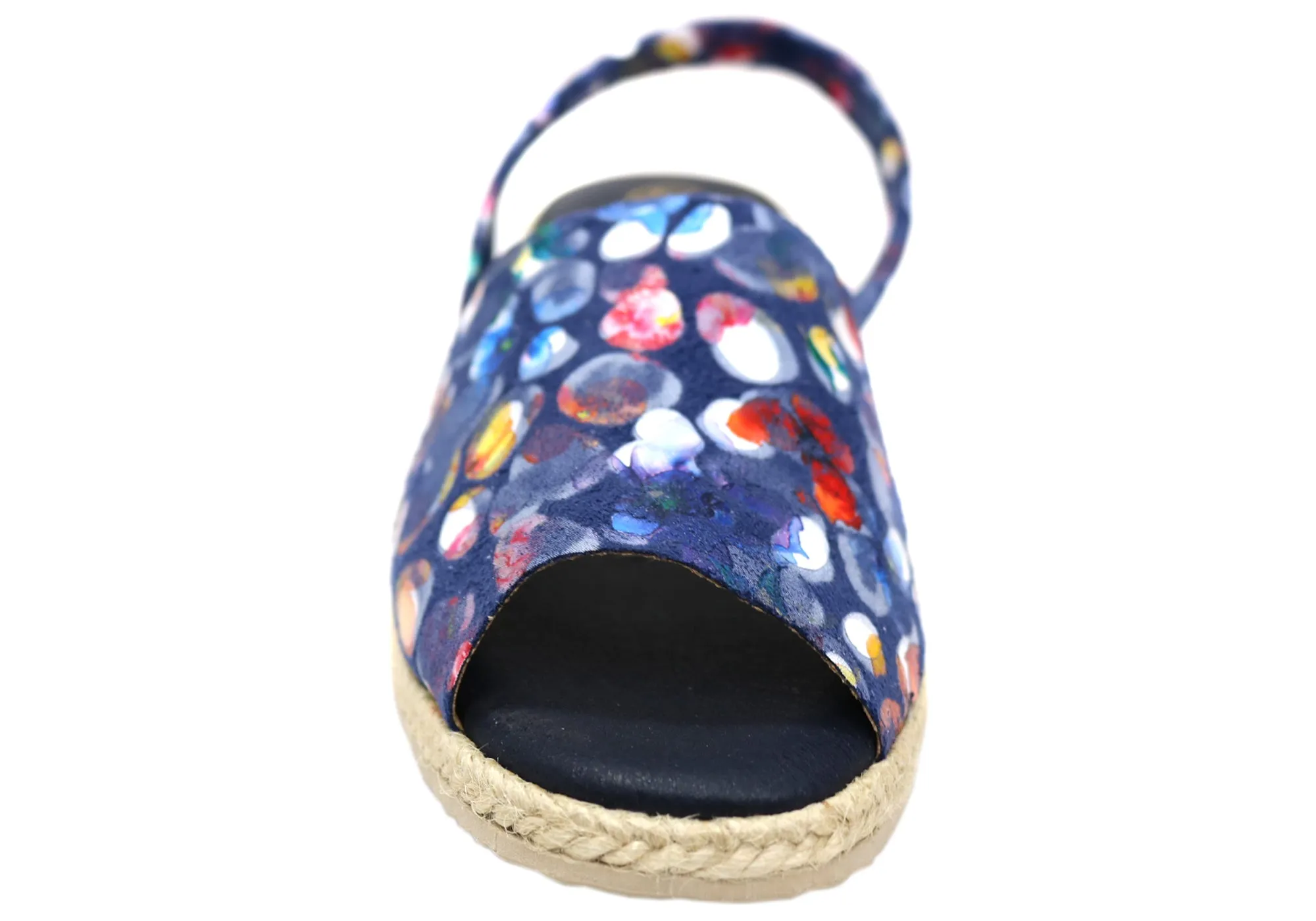 Lola Canales Solute Damen Spanische Ledere Keil-Espadrilles Sandalen Lola Canales Schuhe
