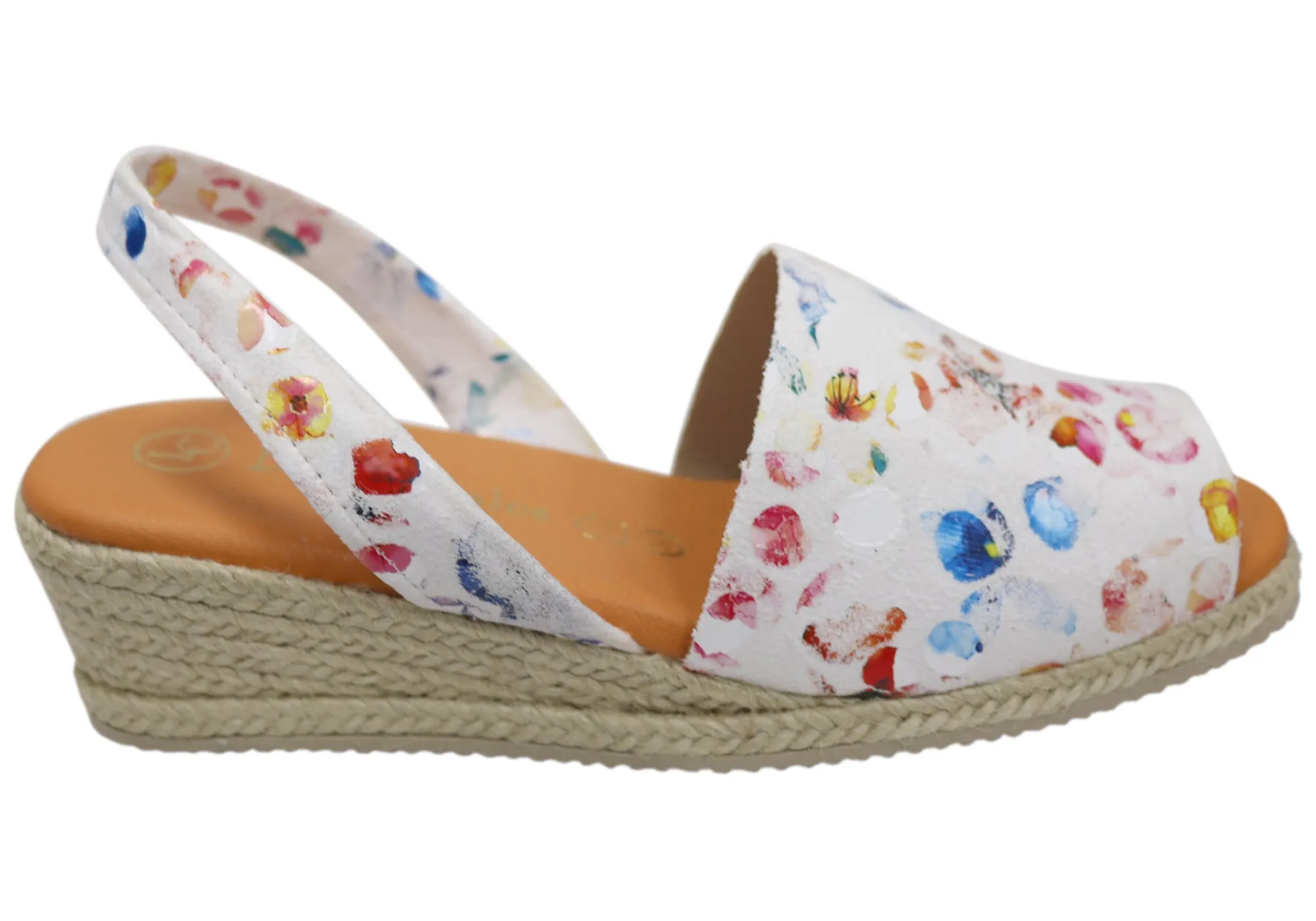 Lola Canales Solute Damen Spanische Ledere Keil-Espadrilles Sandalen Lola Canales Schuhe
