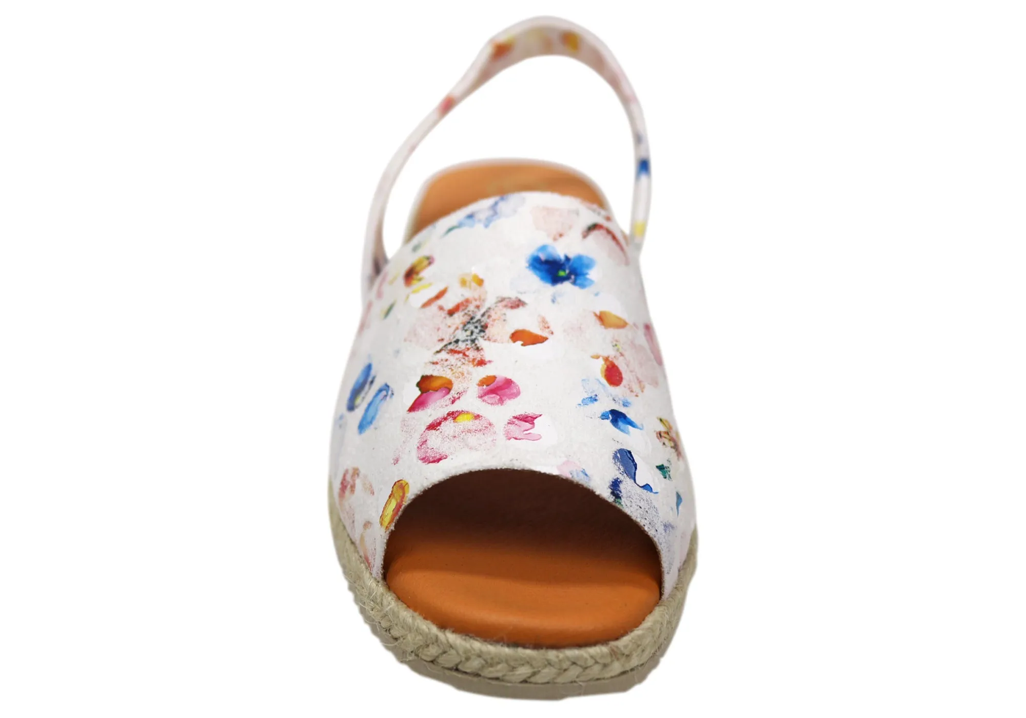 Lola Canales Solute Damen Spanische Ledere Keil-Espadrilles Sandalen Lola Canales Schuhe