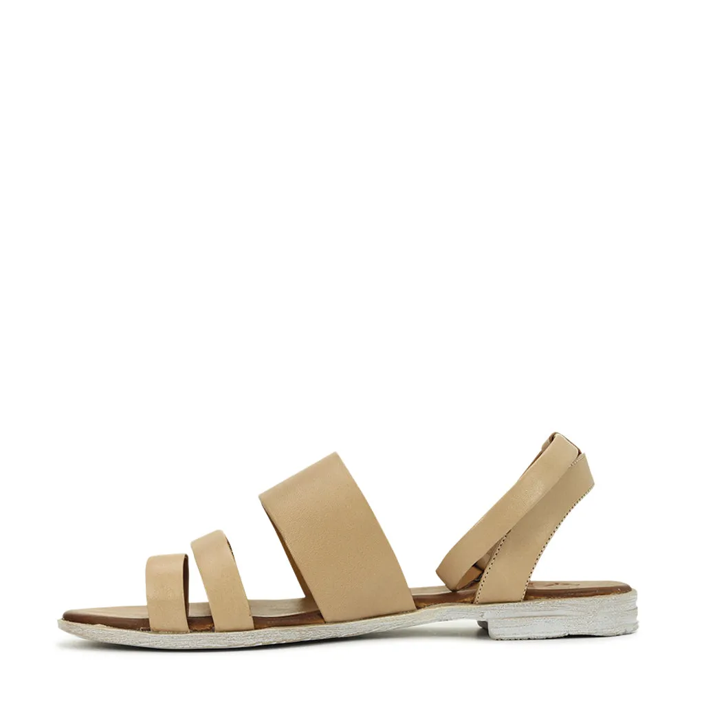 Loui Leder-Sandalen mit Knöchelriemen