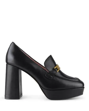 Lulu Black Waxy Leder