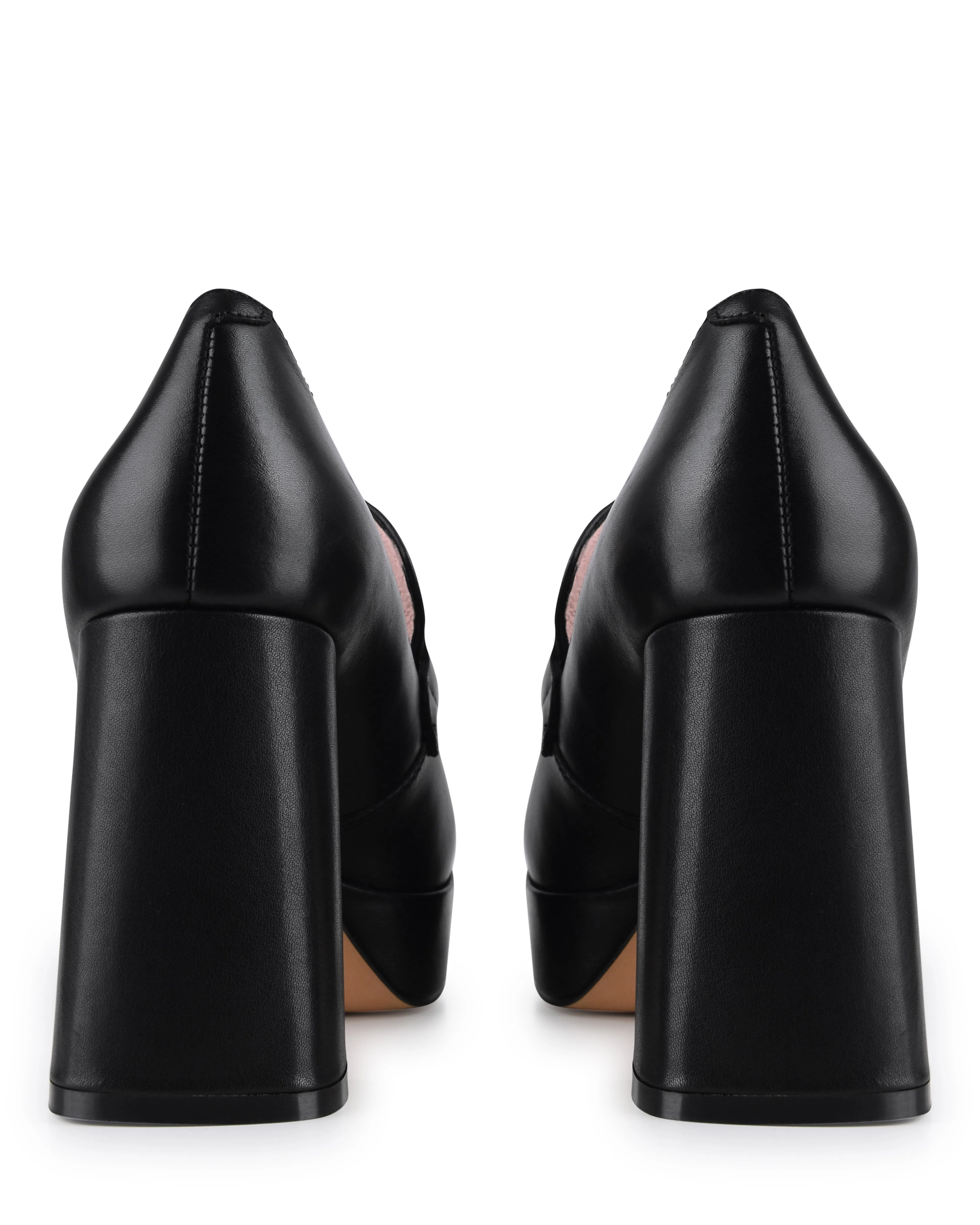 Lulu Black Waxy Leder