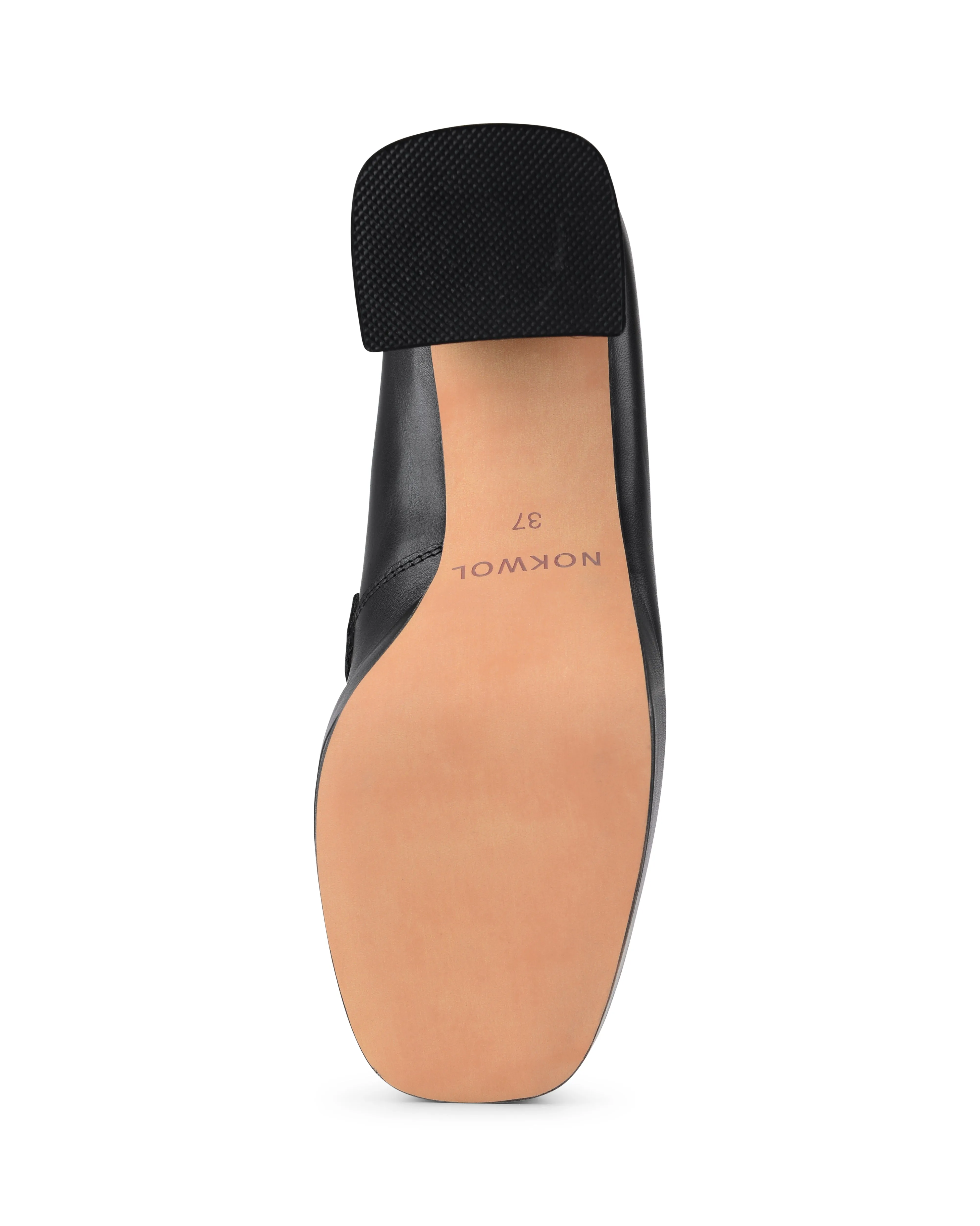 Lulu Black Waxy Leder