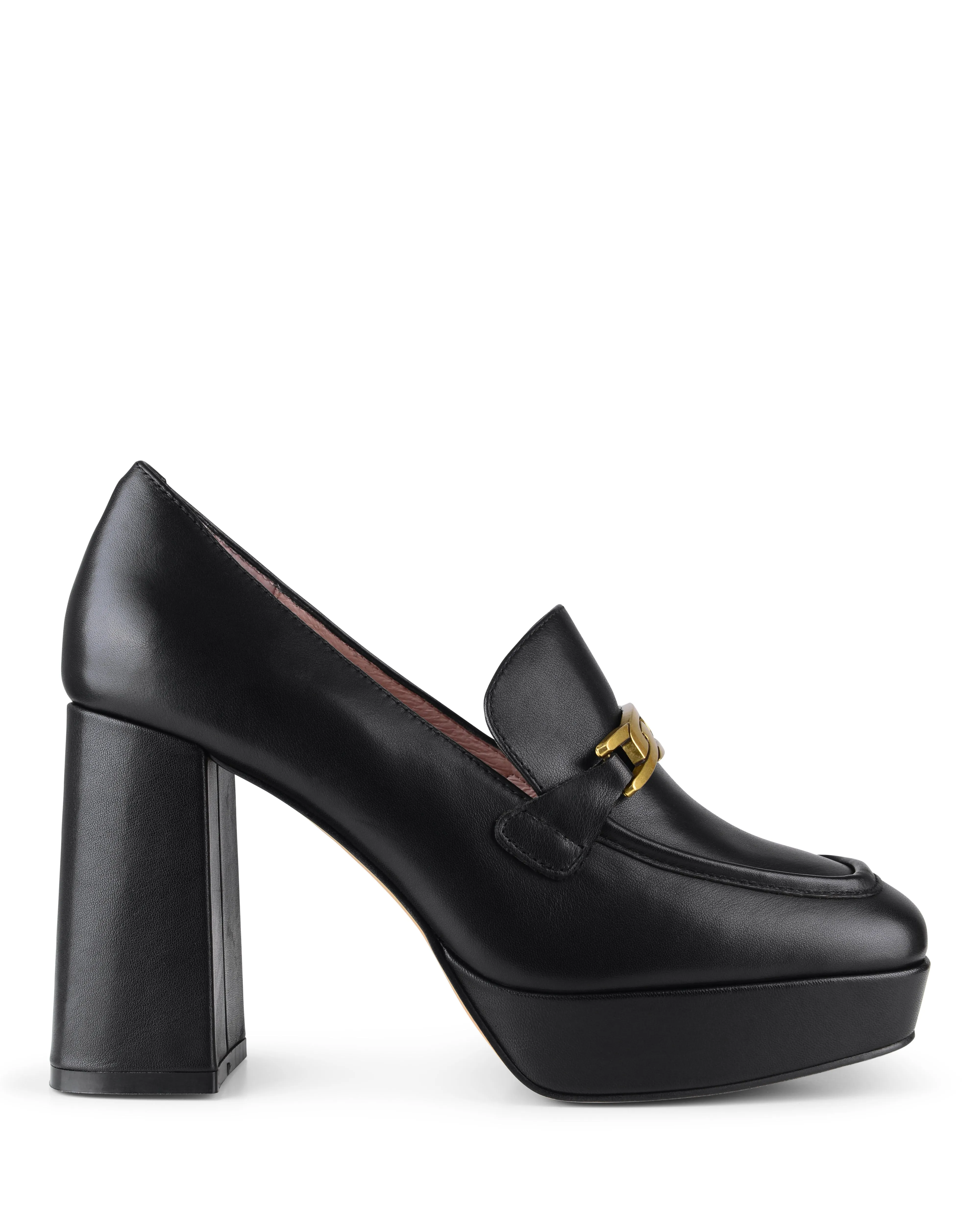 Lulu Black Waxy Leder