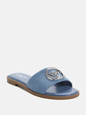 Magnify Denim Slide Sandals von Hey Dude