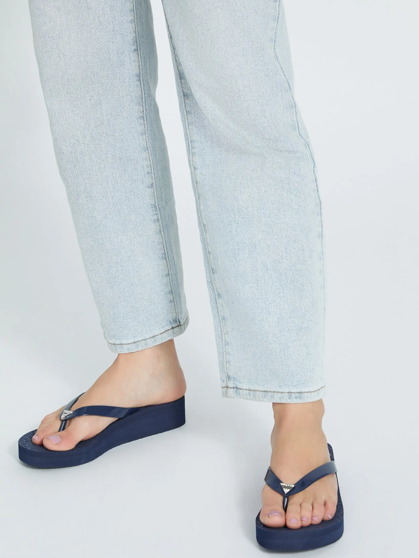 Hauptsächlich Plateau Flip Flops Hey Dude Schuhe