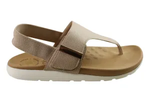 Malu Supercomfort Brinley Damen Komfort Sandalen Flip-Flops Hergestellt in Brasilien Malu Supercomfort Schuhe