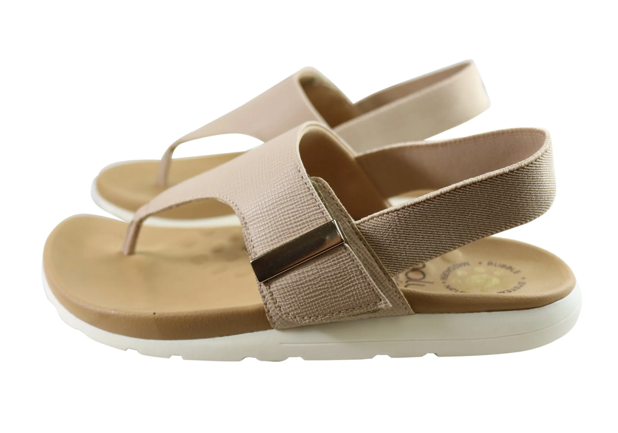 Malu Supercomfort Brinley Damen Komfort Sandalen Flip-Flops Hergestellt in Brasilien Malu Supercomfort Schuhe