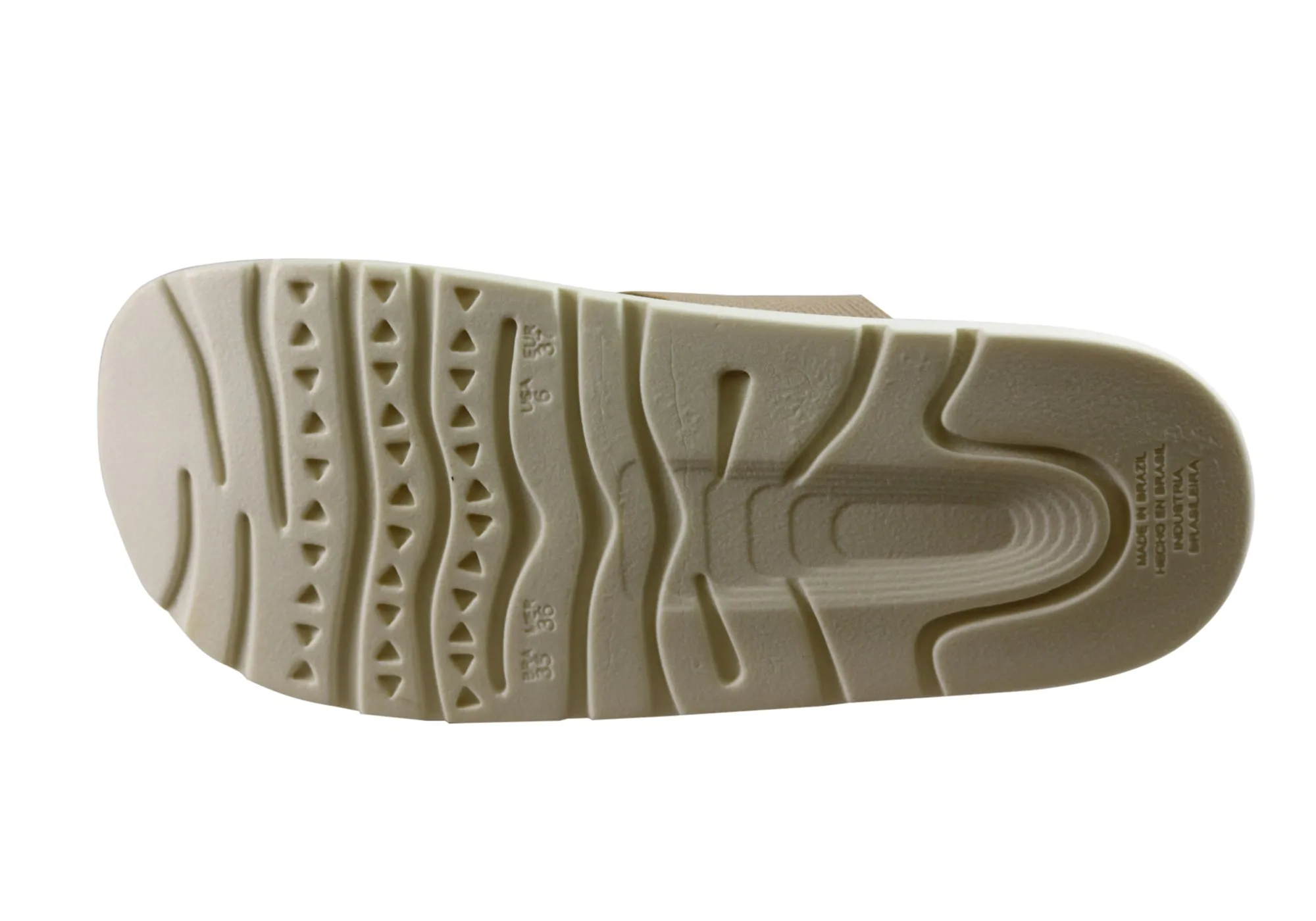 Malu Supercomfort Brinley Damen Komfort Sandalen Flip-Flops Hergestellt in Brasilien Malu Supercomfort Schuhe