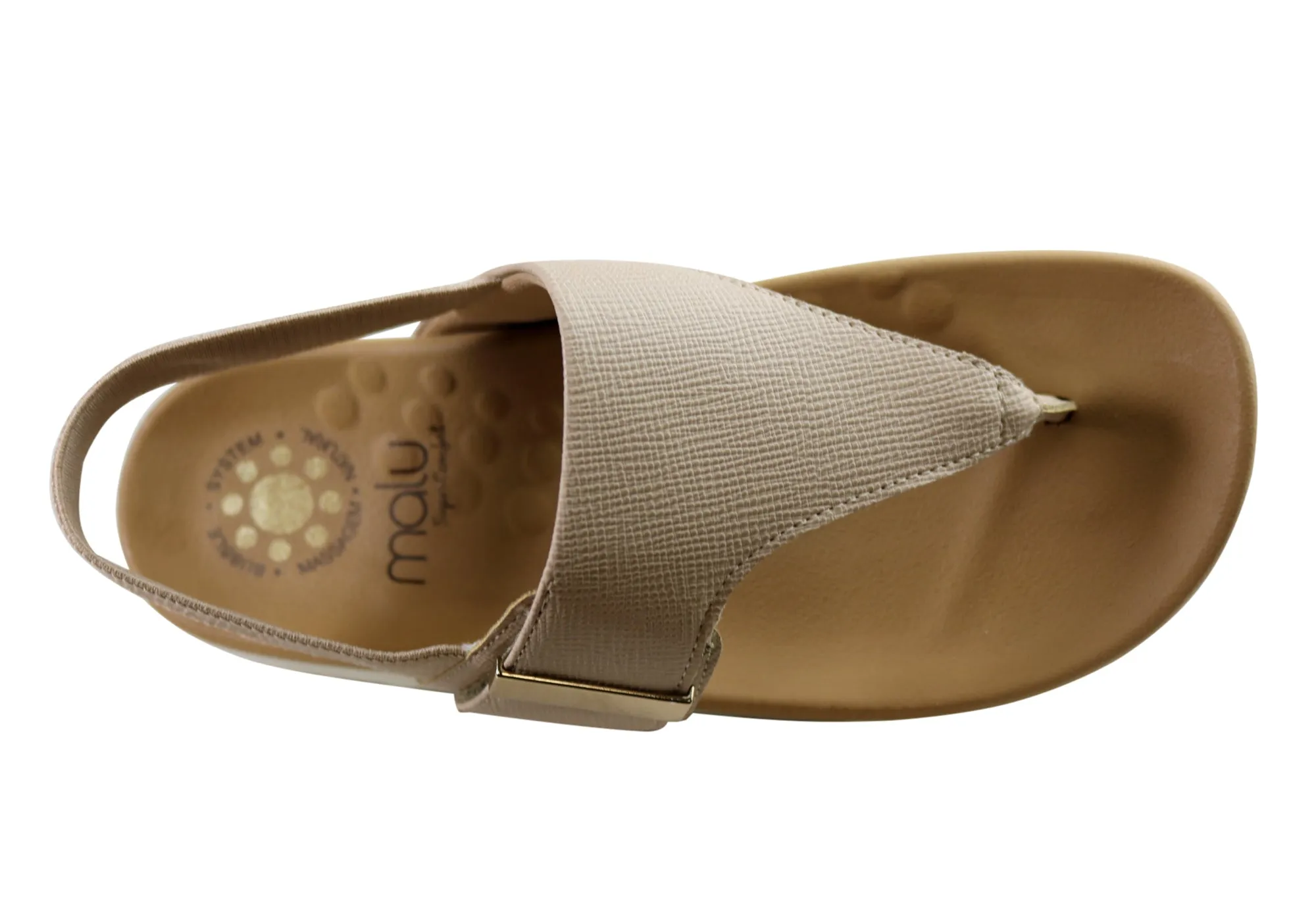Malu Supercomfort Brinley Damen Komfort Sandalen Flip-Flops Hergestellt in Brasilien Malu Supercomfort Schuhe