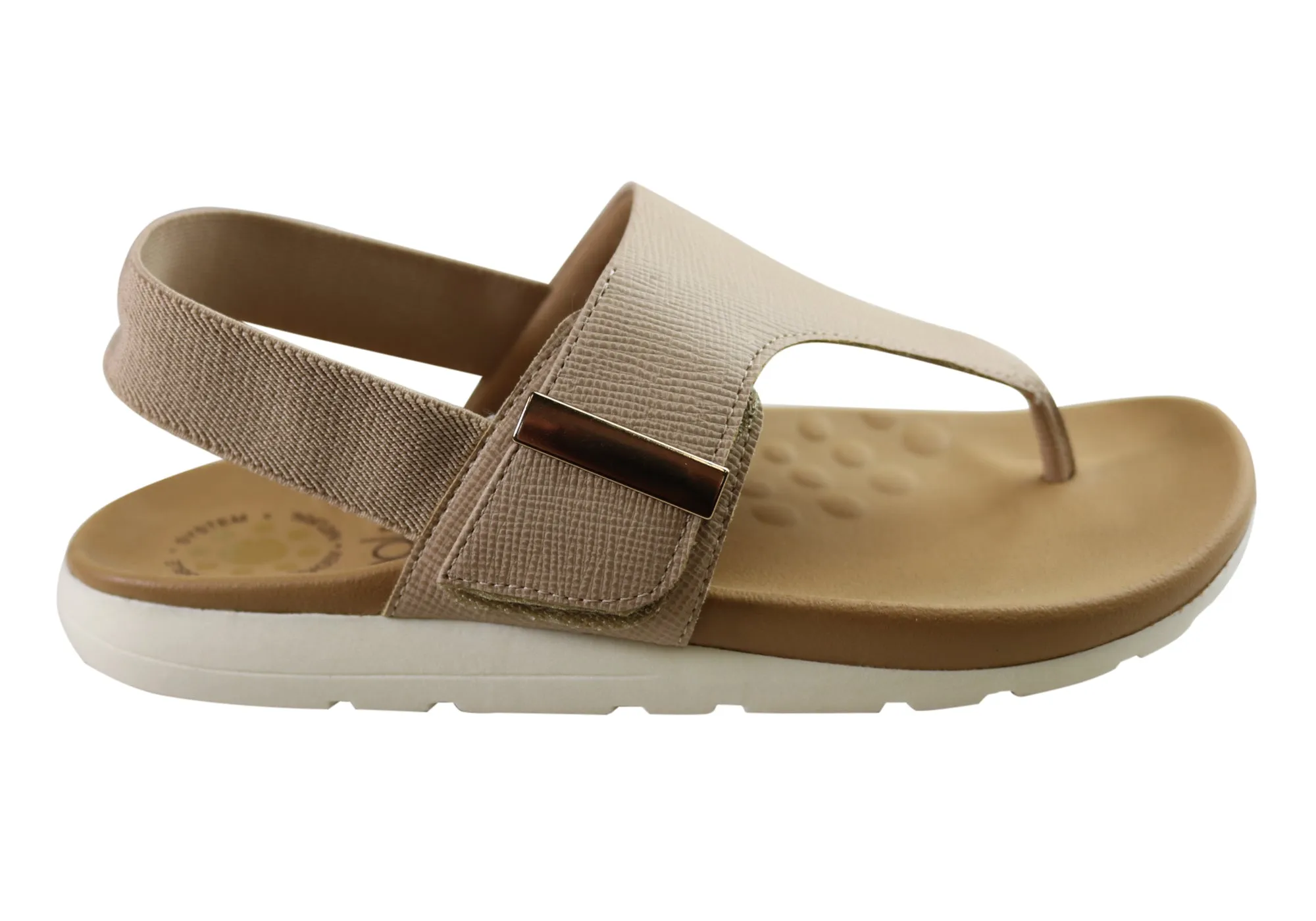 Malu Supercomfort Brinley Damen Komfort Sandalen Flip-Flops Hergestellt in Brasilien Malu Supercomfort Schuhe