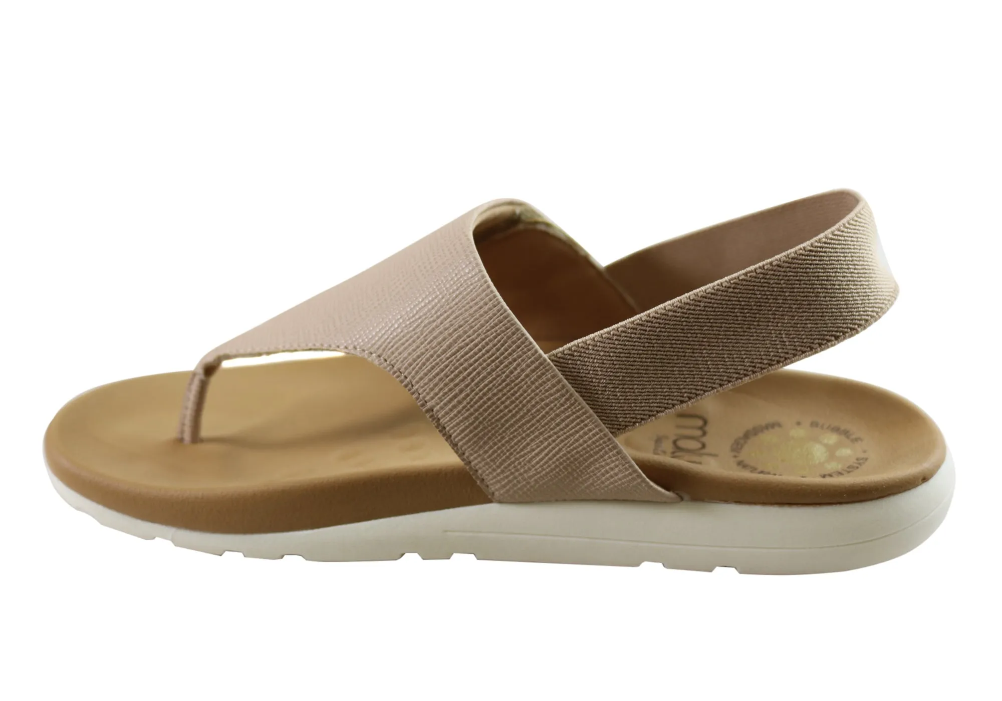 Malu Supercomfort Brinley Damen Komfort Sandalen Flip-Flops Hergestellt in Brasilien Malu Supercomfort Schuhe
