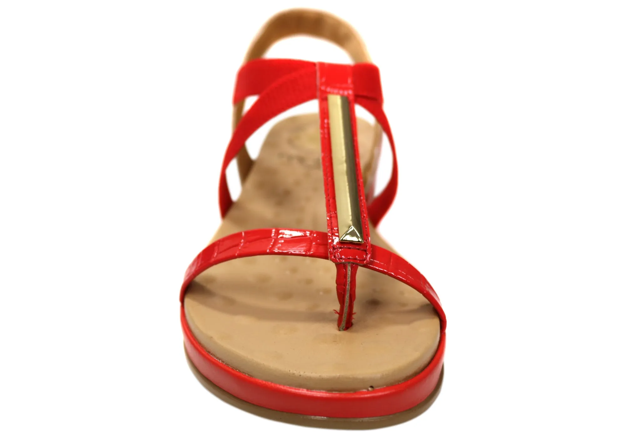 Malu Supercomfort Jodie Damen Bequeme Sandalen Hergestellt in Brasilien Malu Supercomfort Schuhe