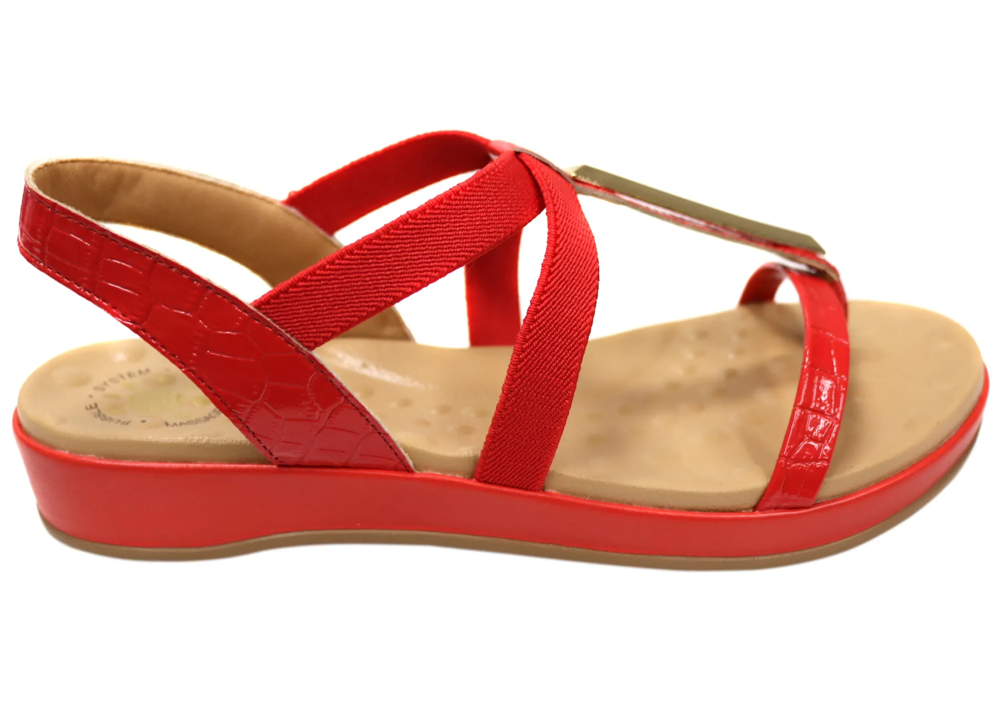 Malu Supercomfort Jodie Damen Bequeme Sandalen Hergestellt in Brasilien Malu Supercomfort Schuhe