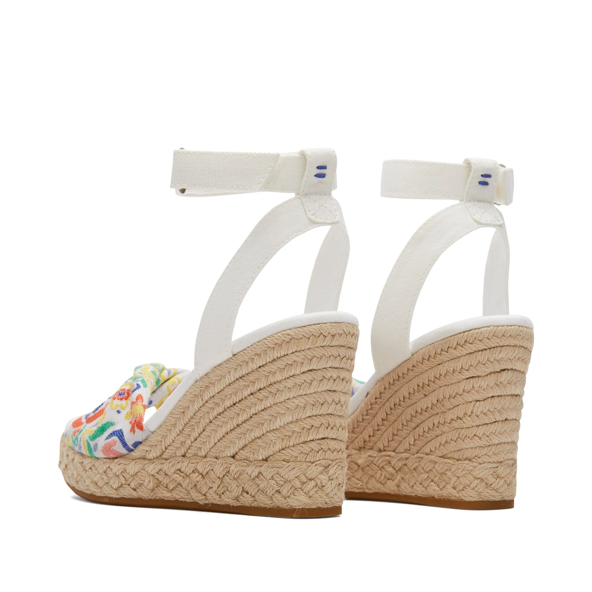 Marisela Mittelmeer-Fliesen Keil-Sandalette