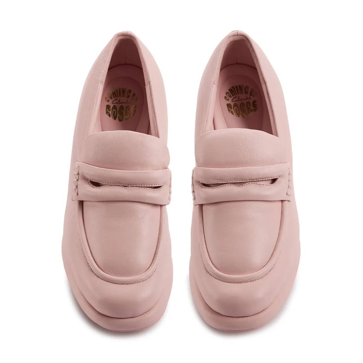  Martine Rose Damen CUR Loafer 1 'Hellrosa Leder'