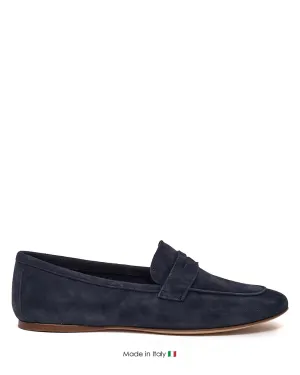 Max Suede Marineblau
