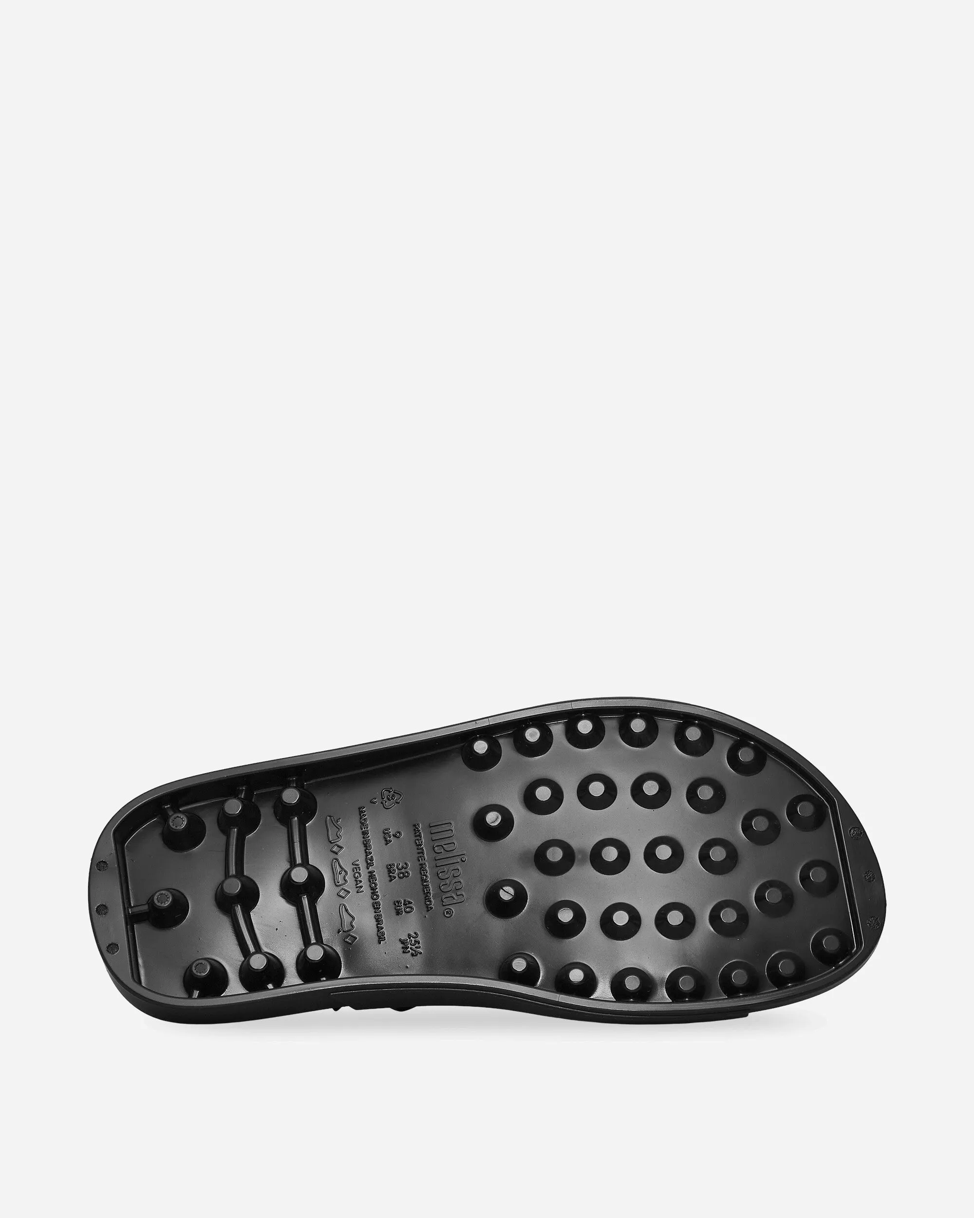 Melissa Spikes Sandalen Schwarz
