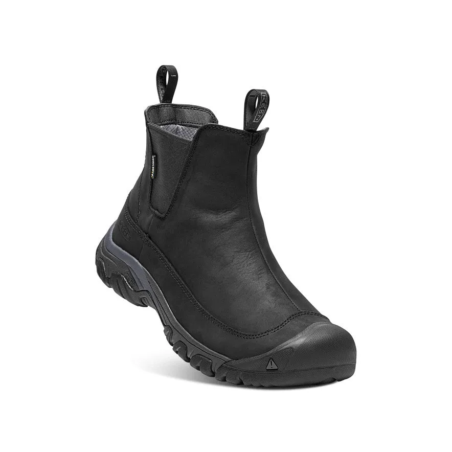 Herren Anchorage III wasserdichte Stiefel | Schwarz/Rabe