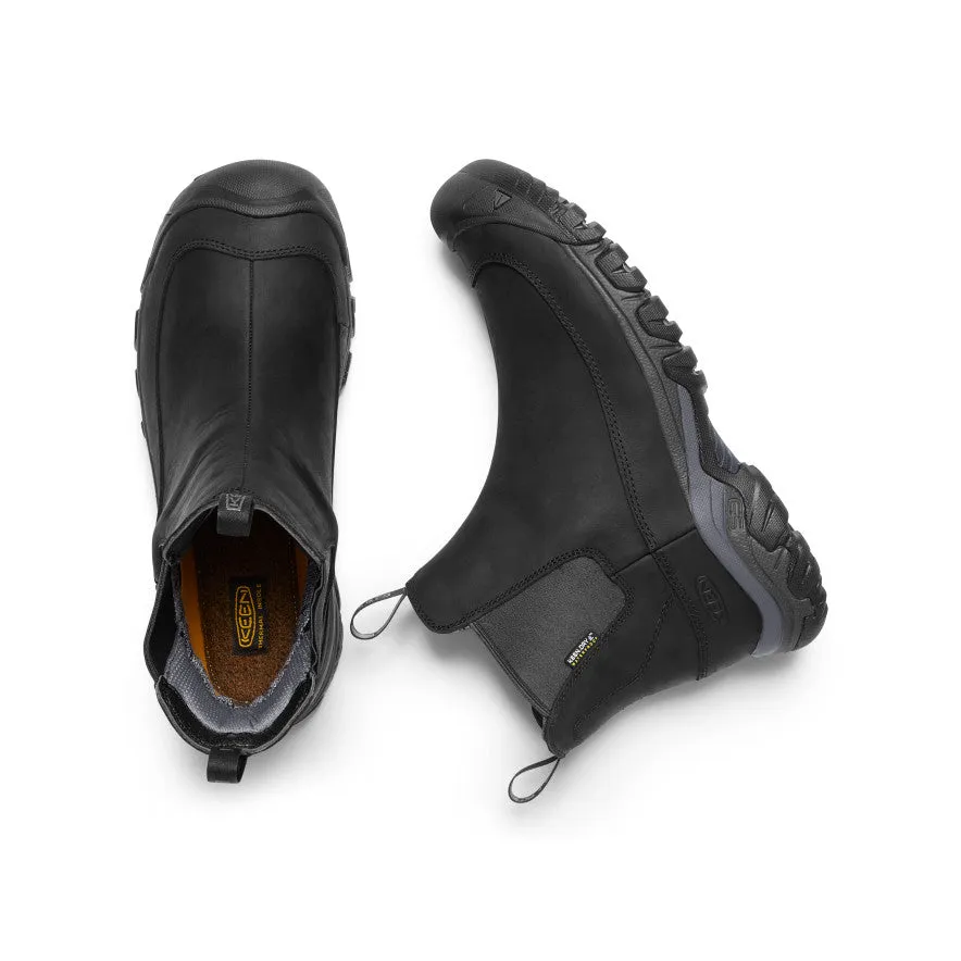 Herren Anchorage III wasserdichte Stiefel | Schwarz/Rabe