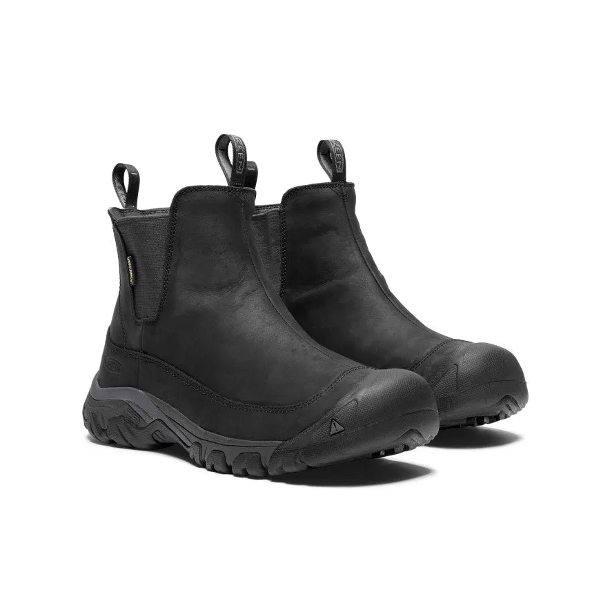 Herren Anchorage III wasserdichte Stiefel | Schwarz/Rabe